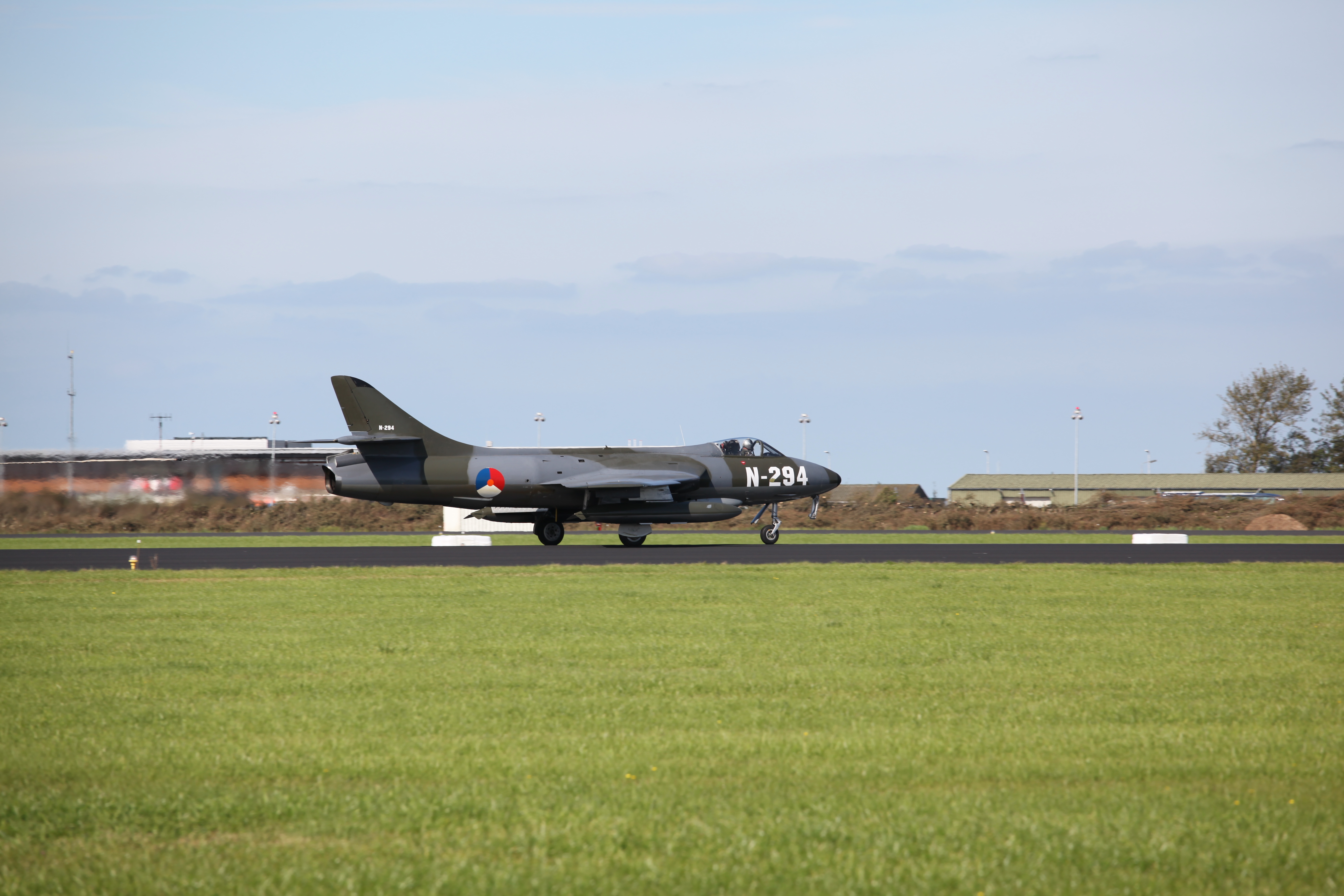 Hawker Hunter bei den Luchtmachtdagen in Holland